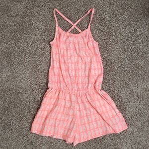 Girls summer romper